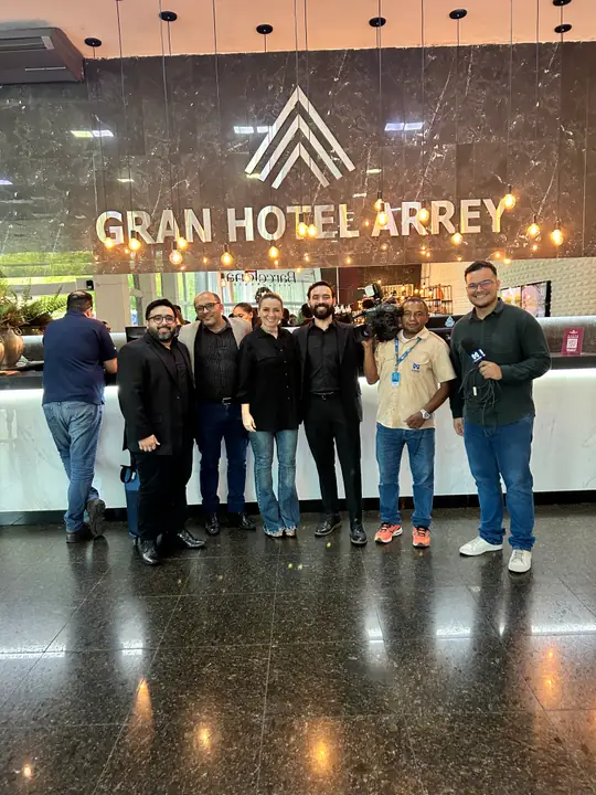 Equipe do Grupo Arrey no Gran Hotel Arrey